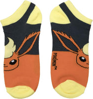 Pokemon Eevee Evolutions 5 Pack Ankle Socks