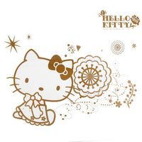 Hello Kitty Decorative Laptop Stickers: Flowers