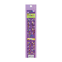 Snoopy Stickers: Dark Purple