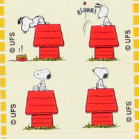 Snoopy Stickers: Yellow