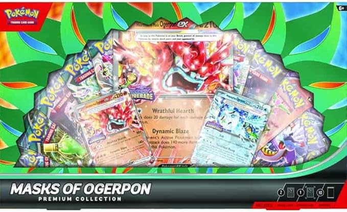 Pokemon TCG: Masks of Ogerpon ex Premium Collection