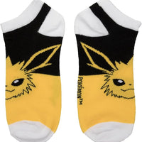 Pokemon Eevee Evolutions 5 Pack Ankle Socks
