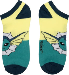 Pokemon Eevee Evolutions 5 Pack Ankle Socks