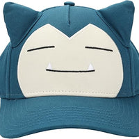 Pokemon Snorlax Big Face Snapback Hat with Ears