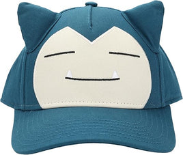 Pokemon Snorlax Big Face Snapback Hat with Ears