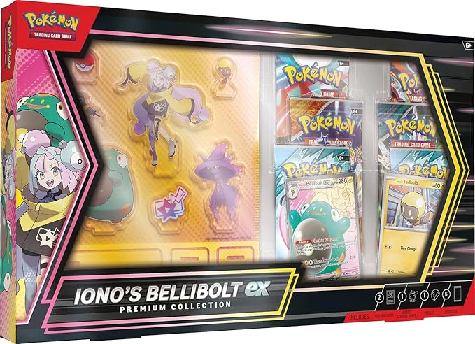 Pokemon TCG: Iono’s Bellibolt ex Premium Collection