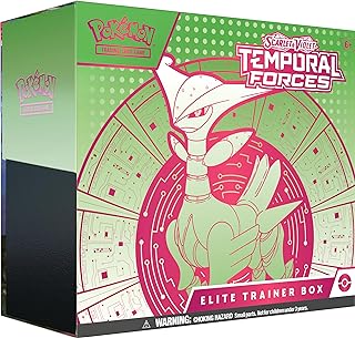 Pokémon TCG: Scarlet & Violet-Temporal Forces Elite Trainer Box (Iron Leaves)