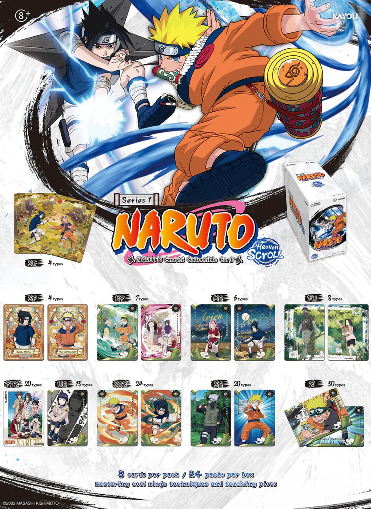 Naruto Kayou Series 1: Heaven Scroll Booster Box | Dream Kitty