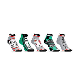 DEMON SLAYER – 5 Pack Ankle Socks