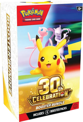 Pokémon TCG: 30th Celebration Booster Bundle (6 Packs)
