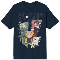 Spy x Family Forger Family Navy T-Shirt