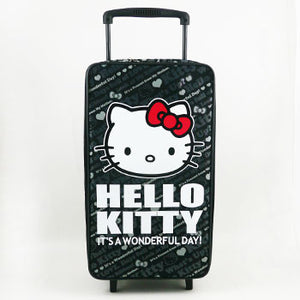 Hello Kitty Carry On Luggage: Black