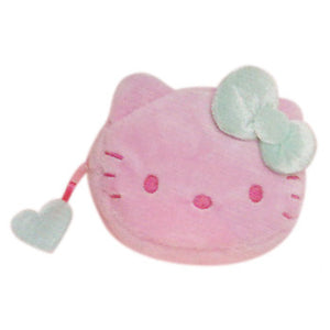Hello Kitty Coin Purse: Pink/Green Bow
