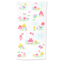 Hello Kitty Bath Towel: Springtime  Garden