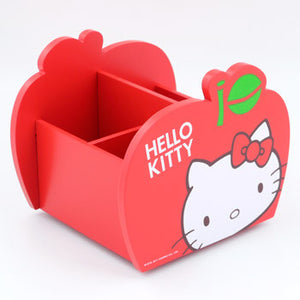 Hello Kitty Swing Storage Box: Red Apple