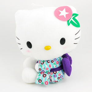 Hello Kitty Kimono Plush: Blue