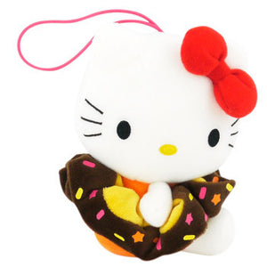 Hello Kitty Plush Hairband Holder: Red Bow