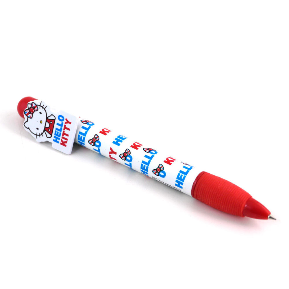 Hello Kitty Ballpoint Pen: Red/Face