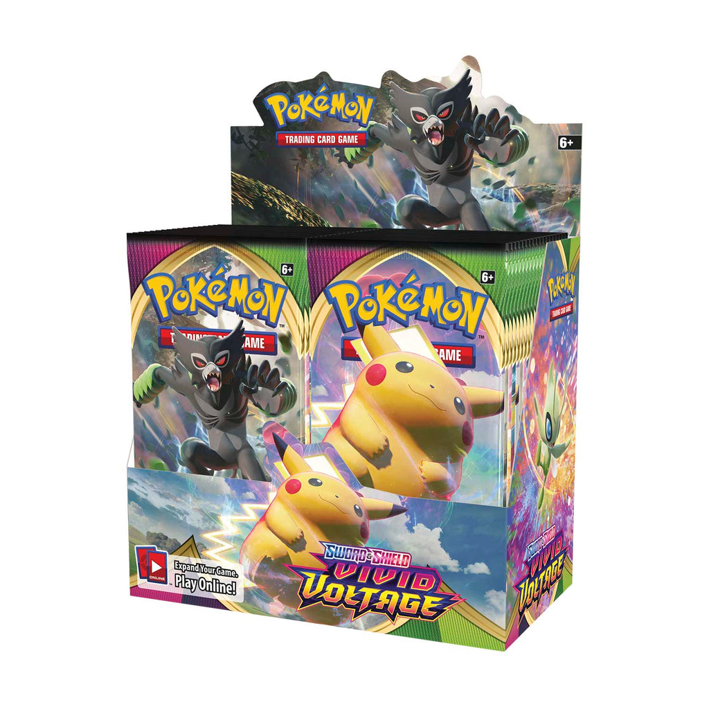 Pokmon TCG: Sword & Shield-Vivid Voltage Booster Display Box | Dream Kitty Pokmon TCG: Sword & Shield-Vivid Voltage Booster Display Box | Dream Kitty