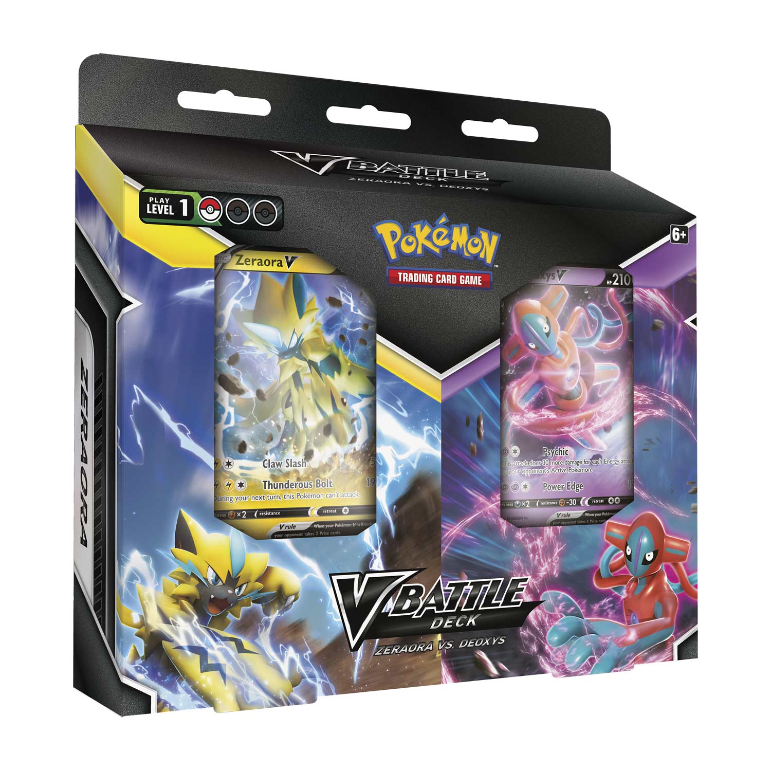 pokemon tcg how many v cards in a deck Pokémon TCG: Battle (Zeraora vs. Deoxys) in many cases Style:Amethyst/Ruby Matchless Fighter A New 