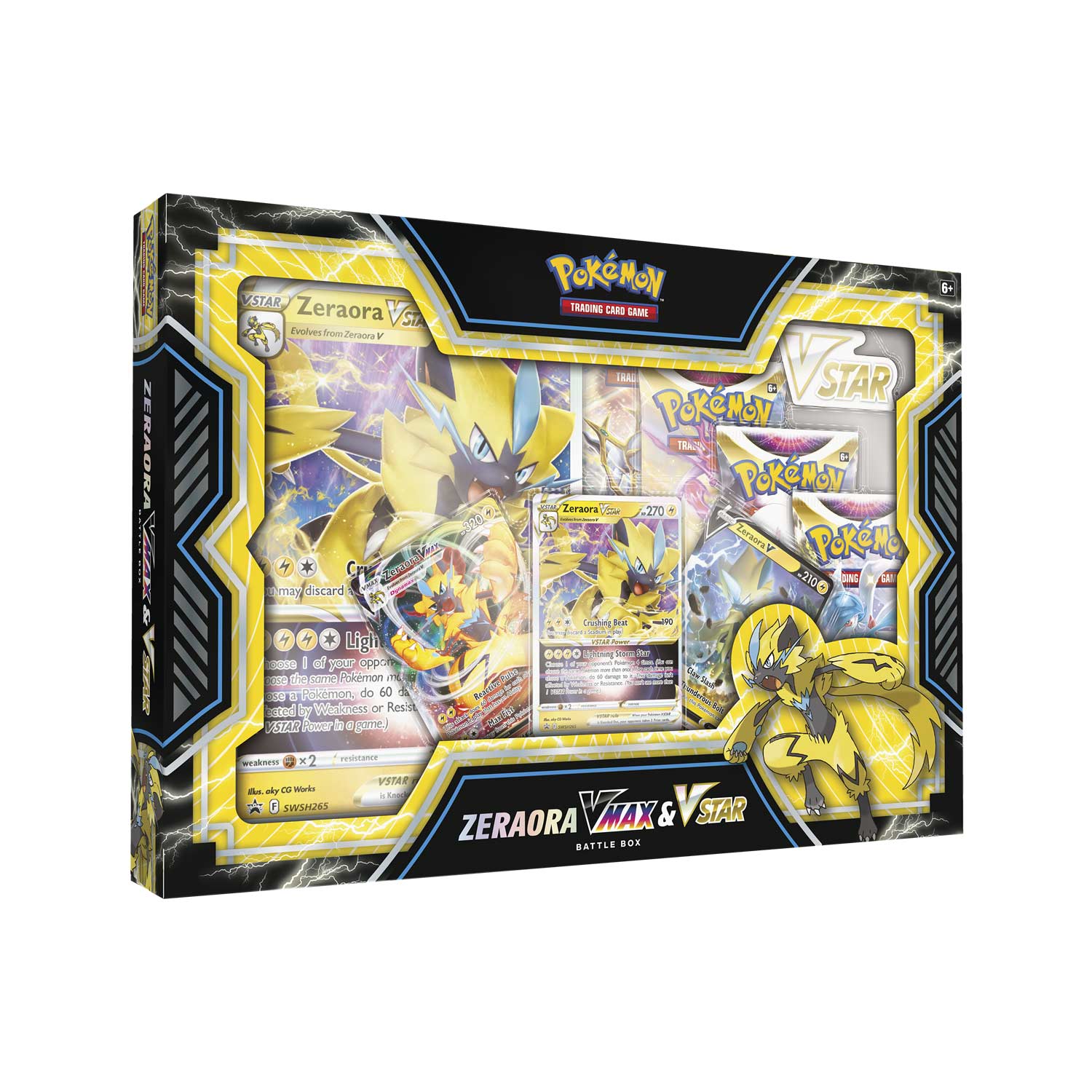 zeraora vstar pokemon card value Pokémon TCG: Zeraora VMAX & VSTAR Battle Box