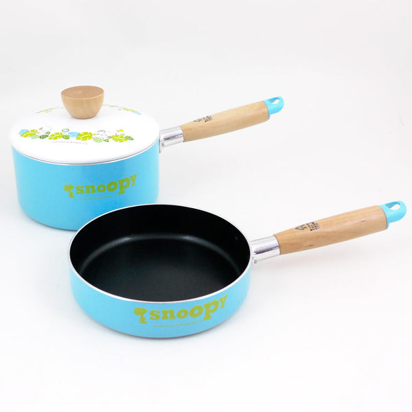 Snoopy Fry Pan & Pot Set