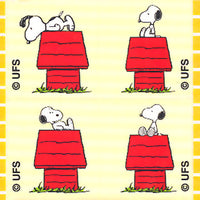 Snoopy 6 Pack Sticker Set
