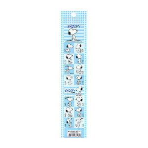 Snoopy Stickers: Blue