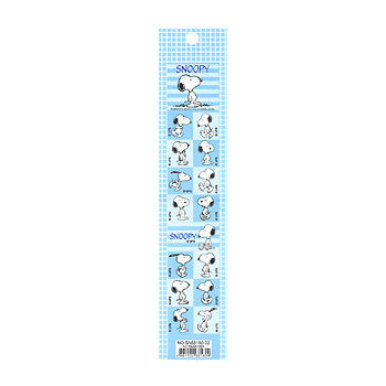 Snoopy Stickers: Blue