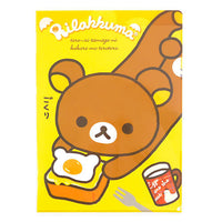 Rilakkuma File Case: Eggs On Toast
