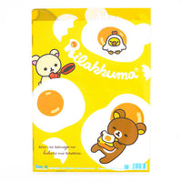 Rilakkuma File Case: Eggs On Toast
