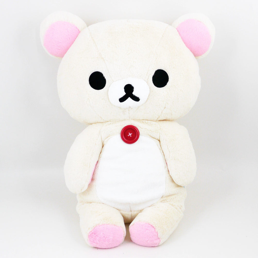 White rilakkuma plush on sale