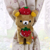 Rilakkuma Curtain Holder: Strawberry