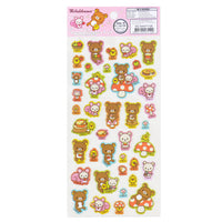 Rilakkuma Sticker: Polka Dot Mushroom