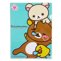 Rilakkuma A4 File: I Love Rakugaki
