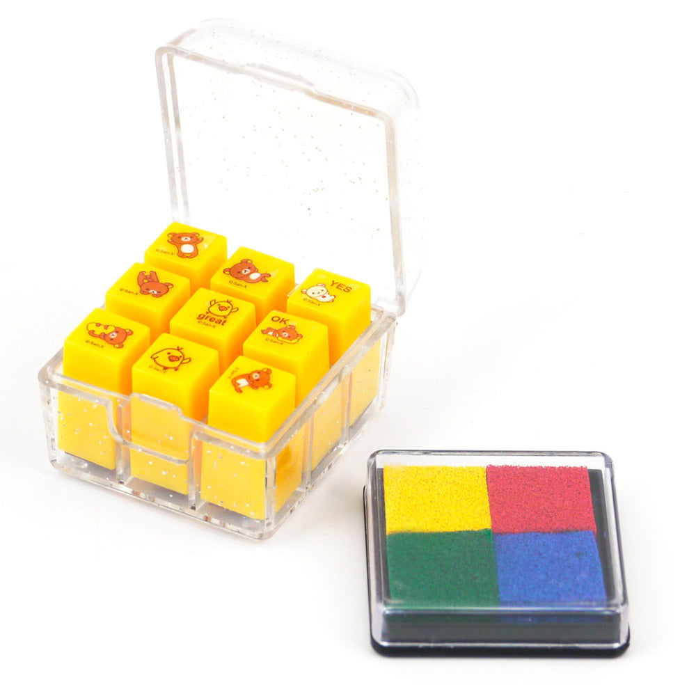 Rilakkuma Stamp Set