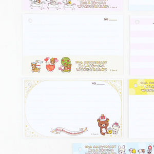 Rilakkuma Memo Card: Carousel