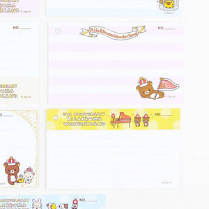 Rilakkuma Memo Card: Carousel