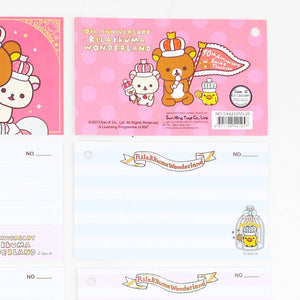 Rilakkuma Memo Card: Carousel