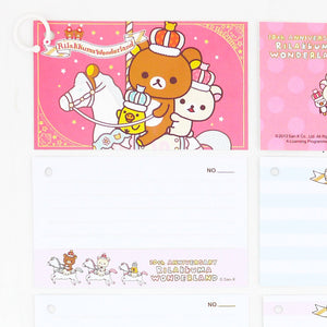 Rilakkuma Memo Card: Carousel