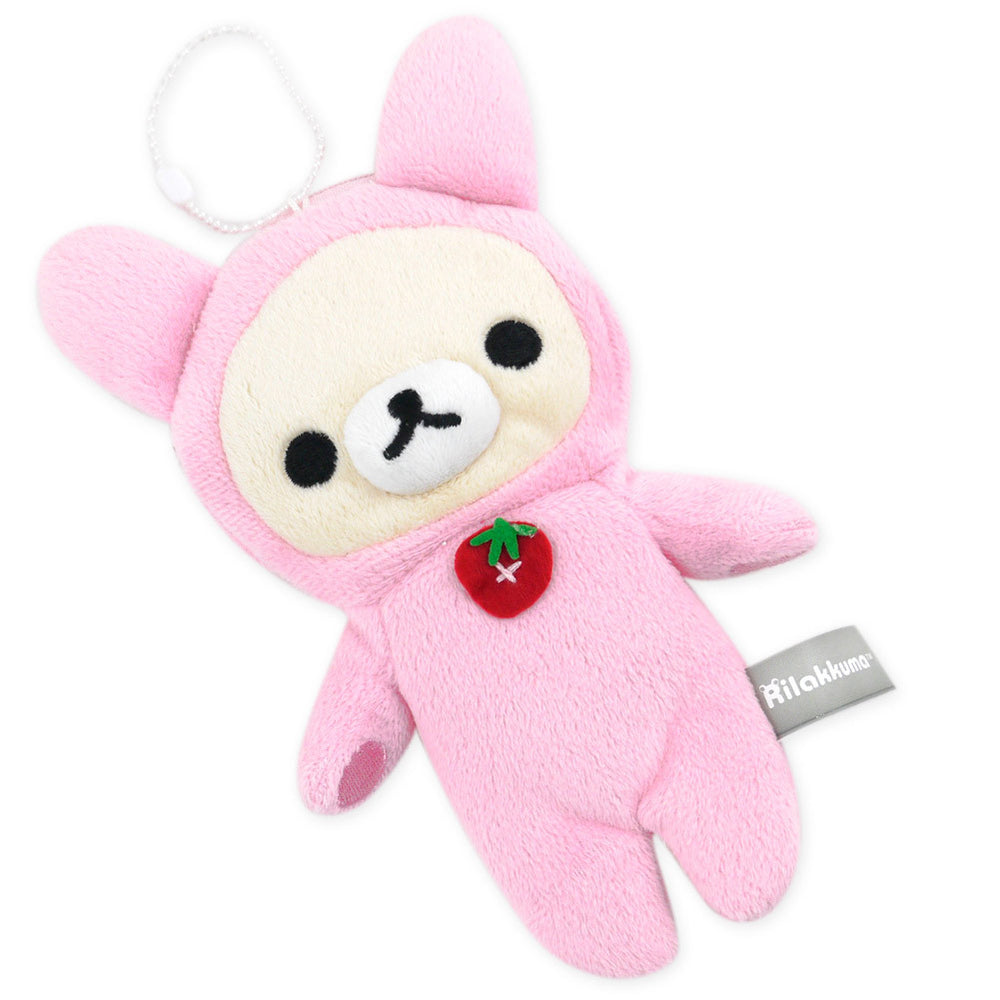 Korilakkuma Multi-Purpose Coin Purse: Strawberry