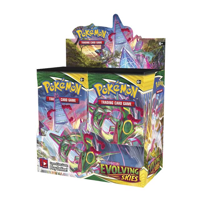 Pokémon TCG: Sword & Shield-Evolving Skies Booster Box (36 Booster Packs)